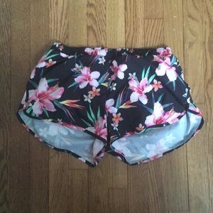 Floral Running Shorts